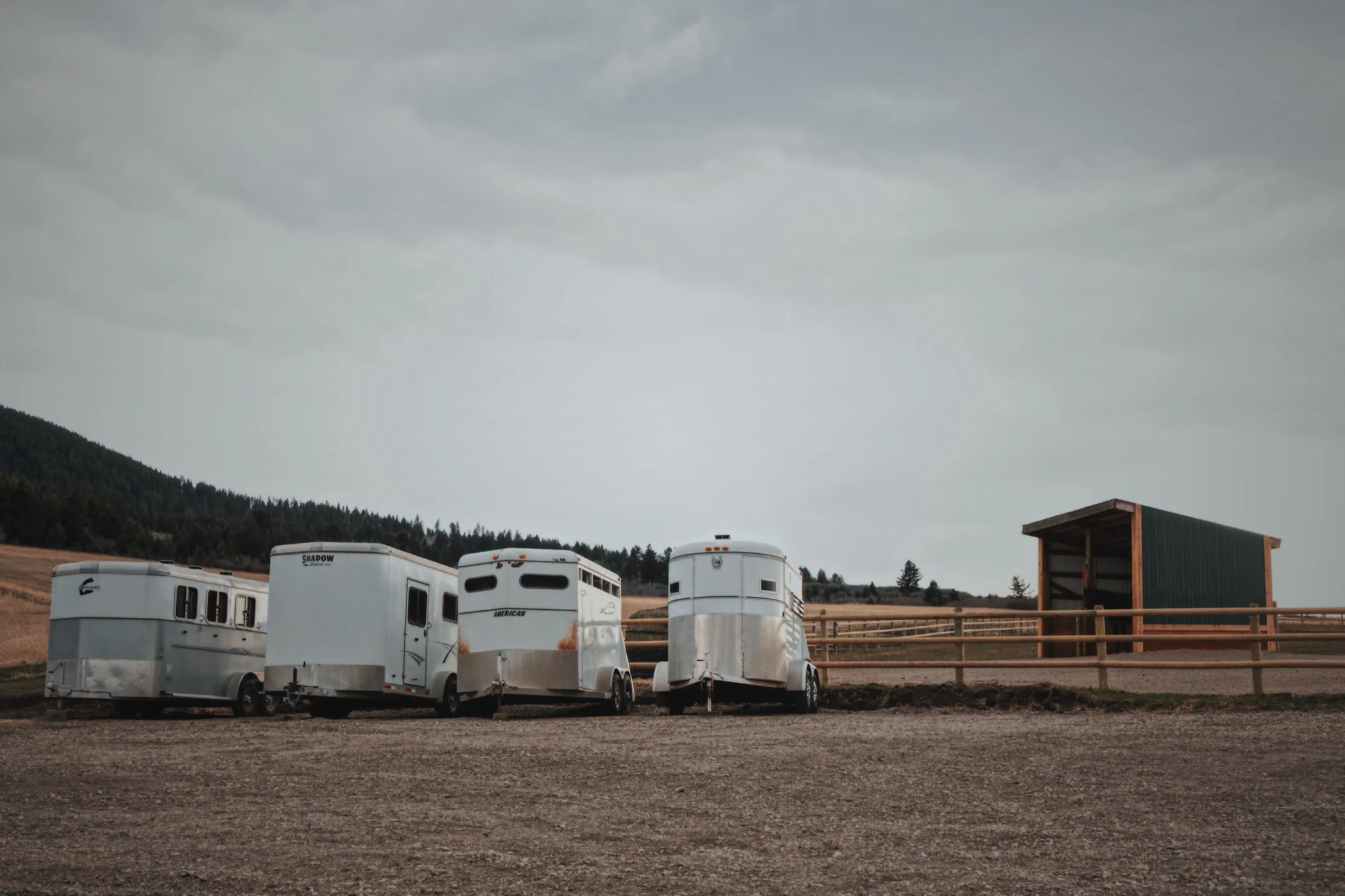 Trailer parking is included with board
